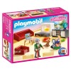 Soggiorno con Camino di Playmobil
