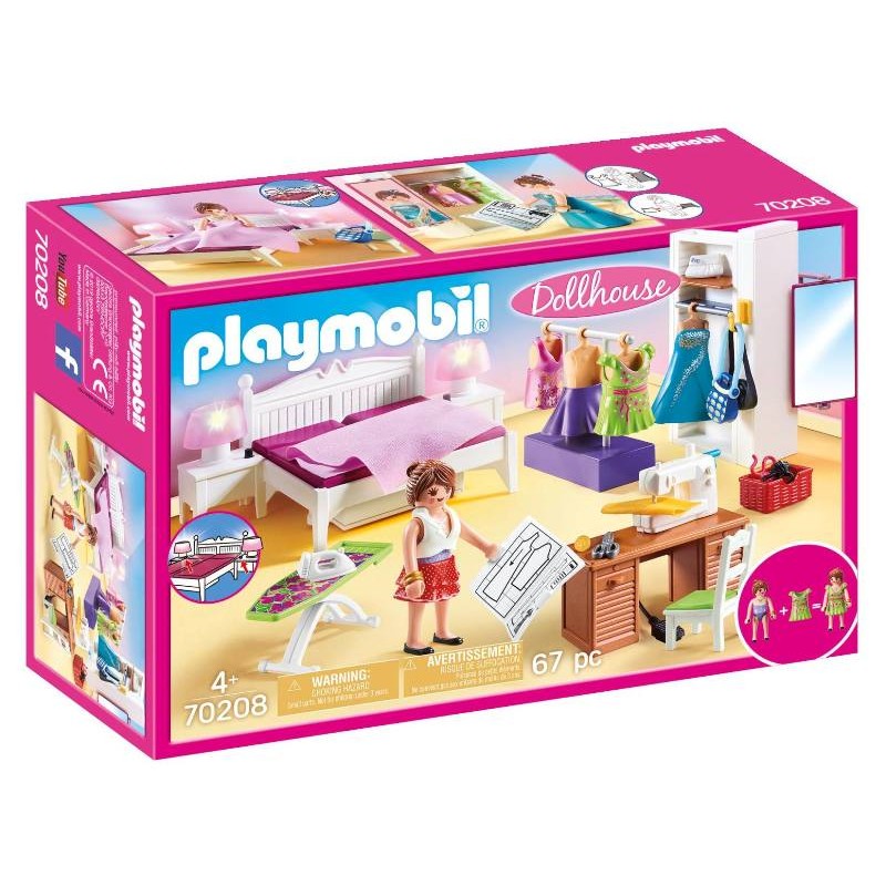 Camera da Letto con Angolo per Cucito di Playmobil