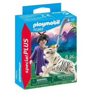Fighter With Tiger di Playmobil