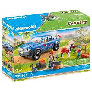 Maniscalco con Pickup di Playmobil