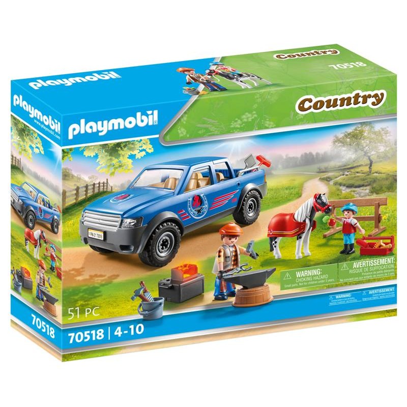 Maniscalco con Pickup di Playmobil