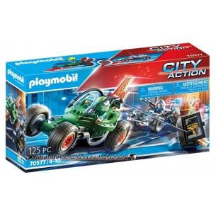 Kart della Polizia e Fuggitivo di Playmobil