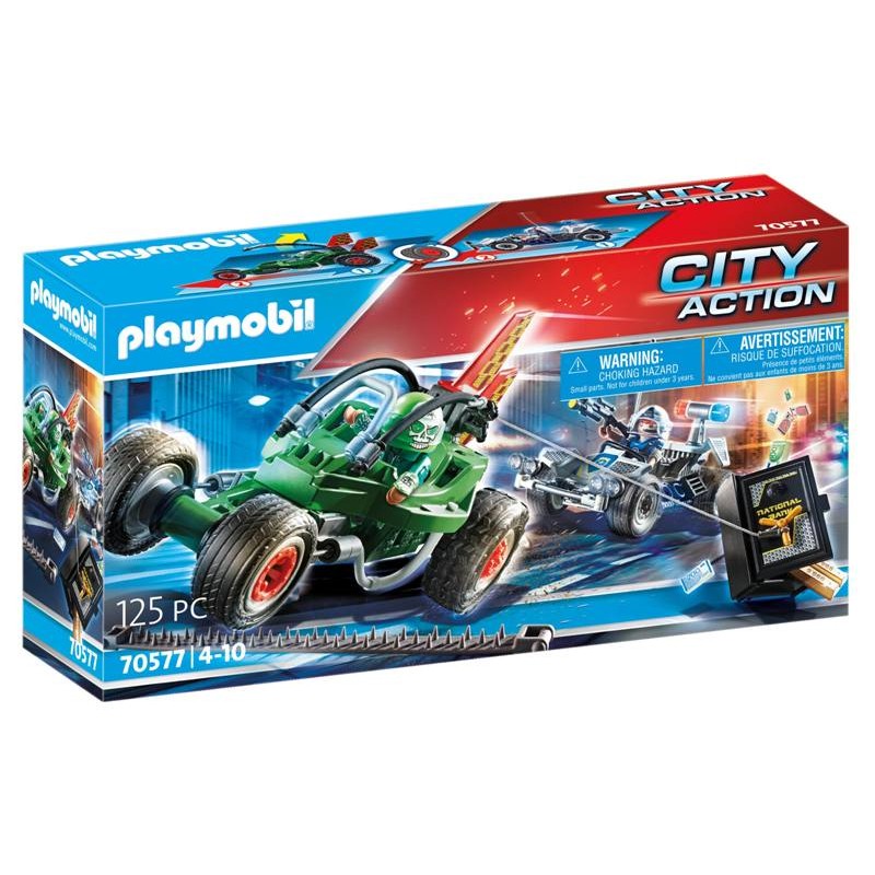 Kart della Polizia e Fuggitivo di Playmobil