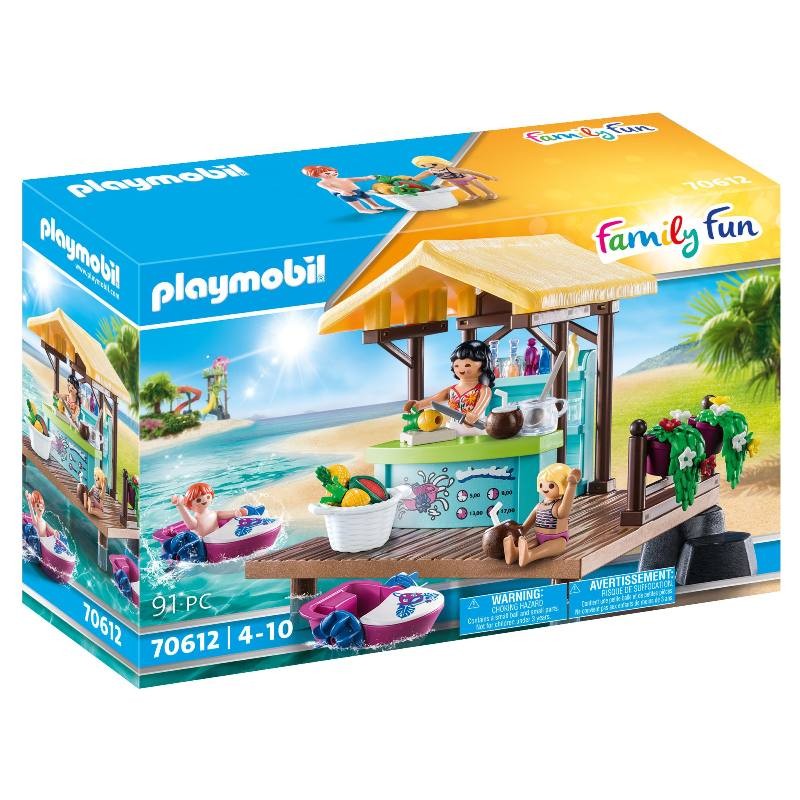 Chiosco con Noleggio Barchette di Playmobil