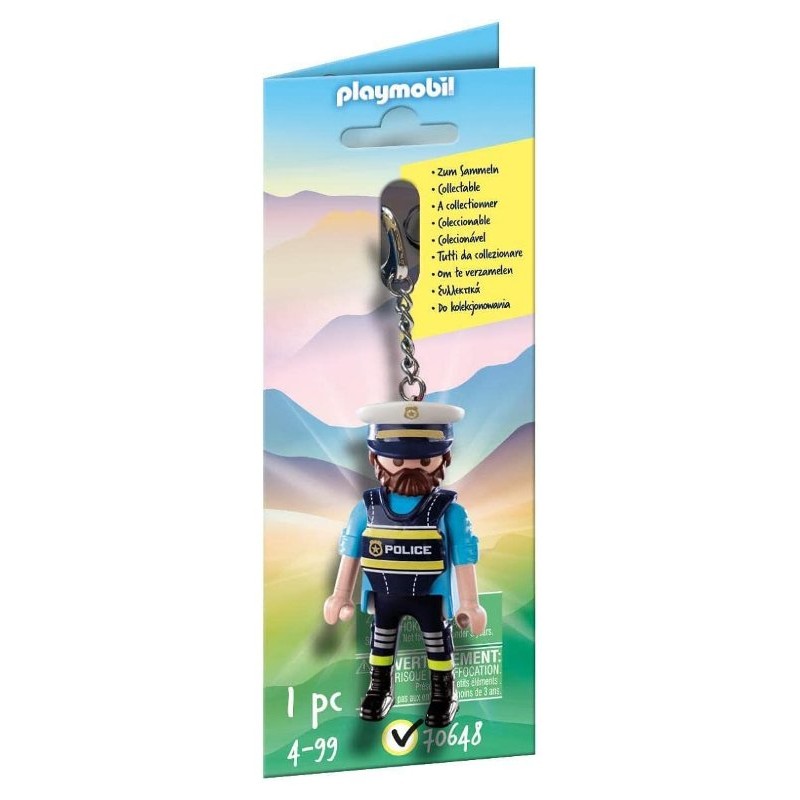 Key Ring Policeman di Playmobil