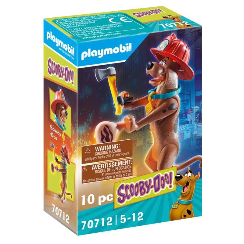 Scooby-Doo! Scooby Vigile del Fuoco di Playmobil