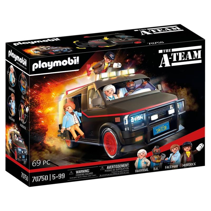 The A-Team Van di Playmobil