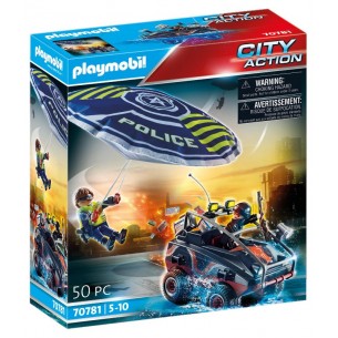 Paracadute della Polizia e Veicolo di Playmobil