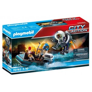 Jetpack della Polizia e Ladro di Playmobil