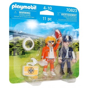 Dottore e Poliziotta (Duo Pack) di Playmobil