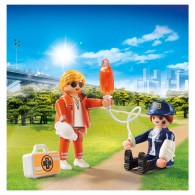 Dottore e Poliziotta (Duo Pack) di Playmobil