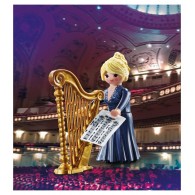 Musicista con Arpa di Playmobil