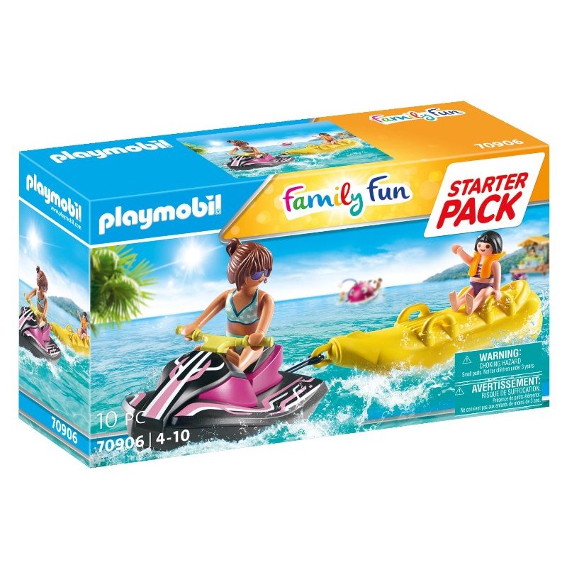 Moto D'Acqua con Banana Boat di Playmobil