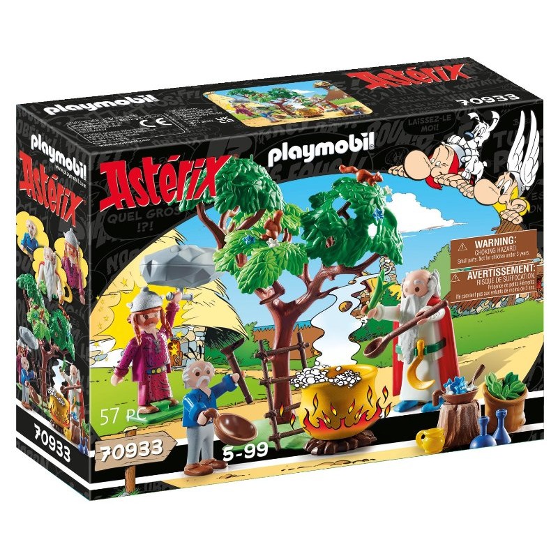 Asterix Panoramix con Calderone della Pozione Magica di Playmobil