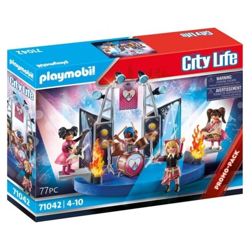 Rock Band di Playmobil
