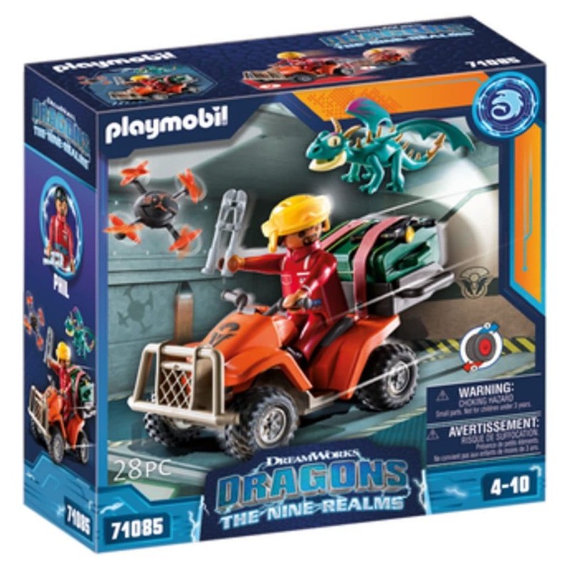 Dragons: The Nine Realms - Icaris Quad & Phil di Playmobil