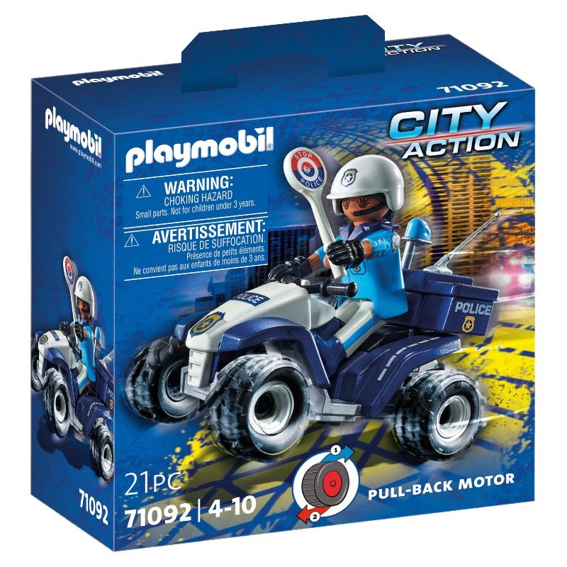 Quad Polizia di Playmobil