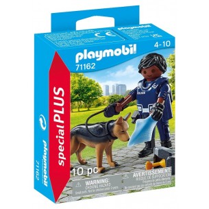 Agente con Cane Poliziotto di Playmobil