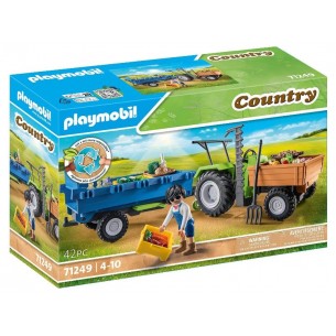 Trattore con Rimorchio di Playmobil