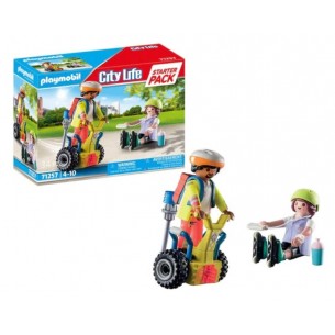 Starter Pack Soccorso in Segway di Playmobil