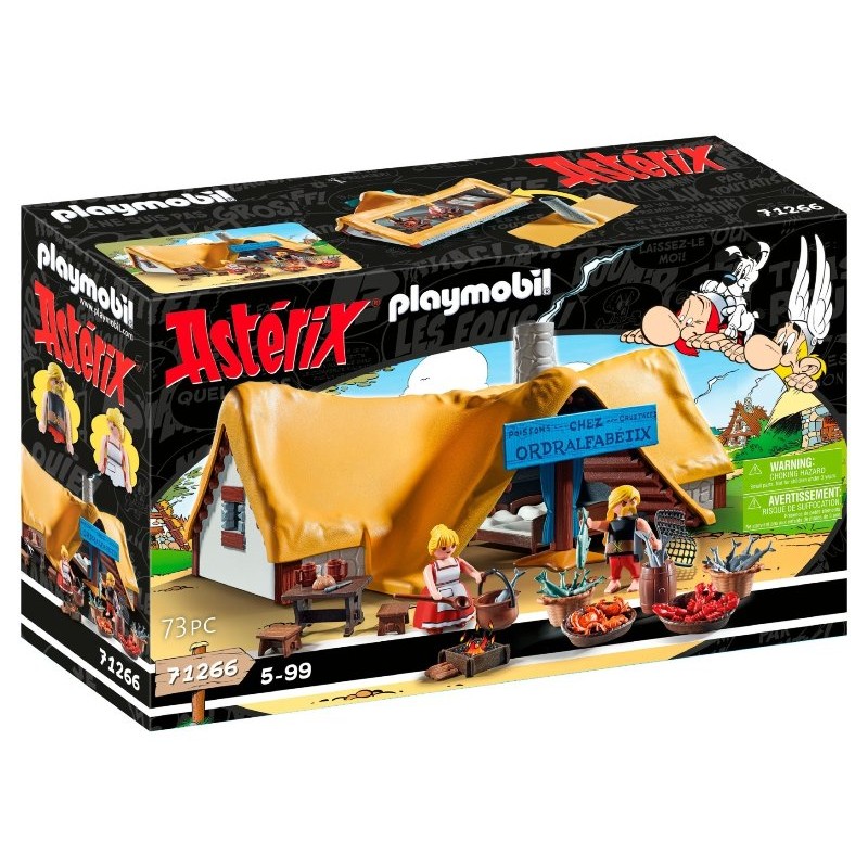 Asterix: la Capanna di Ordinalfabetix di Playmobil