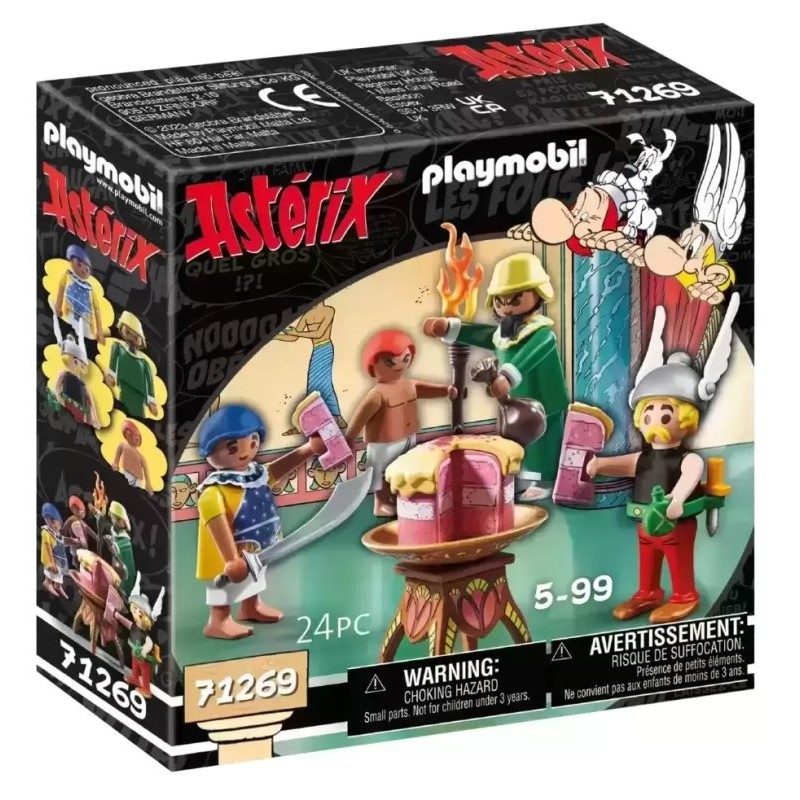 Asterix Ipodermoclis e la Torta Avvelenata di Playmobil