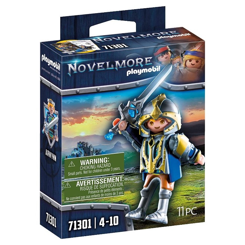 Novelmore Arwynn con Invincibus di Playmobil