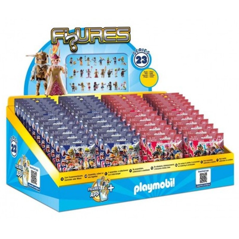 Espositore 48 Figures Boy/Girl Serie 23 di Playmobil