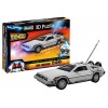 Puzzle 3d Delorean Ritorno al Futuro di Revell