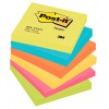 Blocchetti Post-It Energy Colori Assortiti 76x76mm 100ff Conf da 6 di 3m