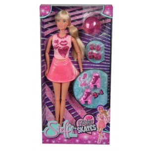 Steffi Love Roller Skates con Accessori Glitterati di Simba Steffi-Evi