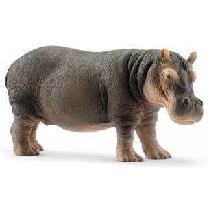 Ippopotamo (Wild Life - Price Grey) di Schleich Wild Life