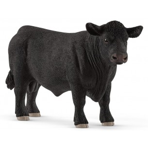 Toro Black Angus (Farm World - Price Grey) di Schleich Farm World