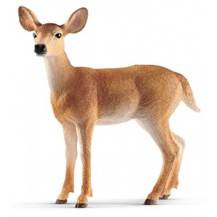 Femmina di Cervo Virginiano (Wild Life - Price Red) di Schleich Wild Life