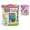 Mega Sacca Eco 60 Pezzi - Azzurro di Mattel Megabloks