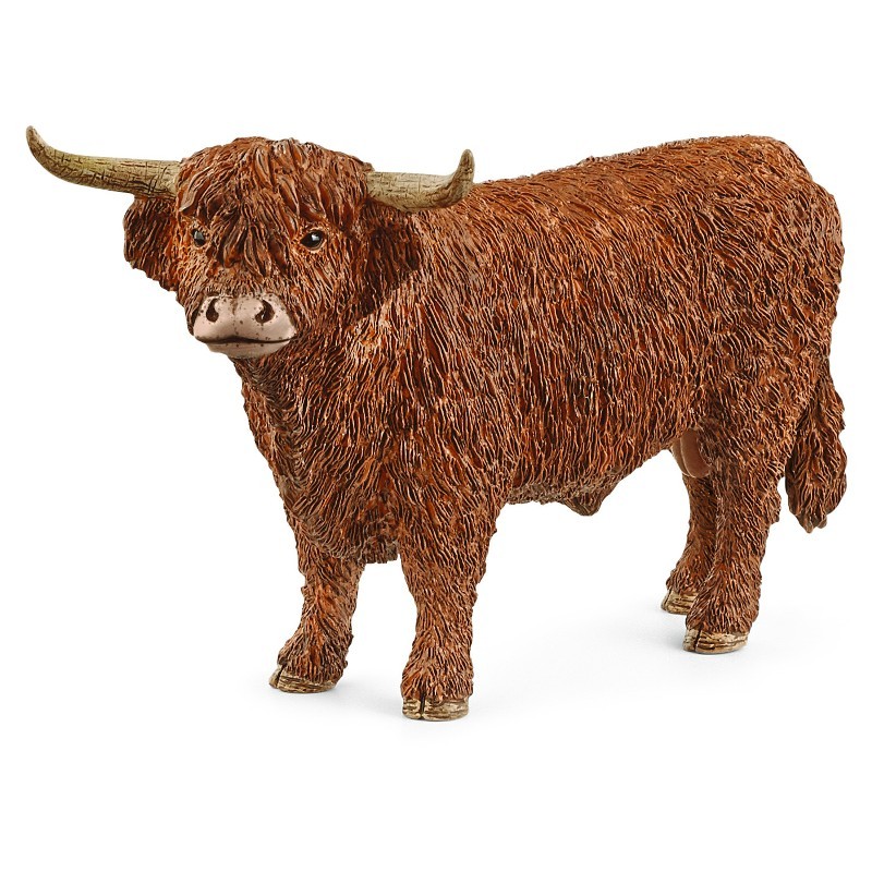 Toro Highlander (Farm World - Price Grey) di Schleich Farm World