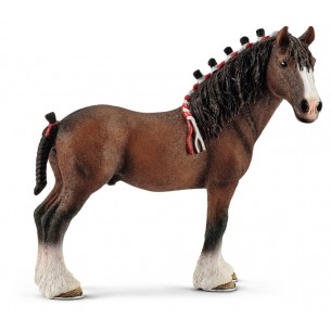 Castrone Clydesdale (Farm World - Price Brown) di Schleich Farm World