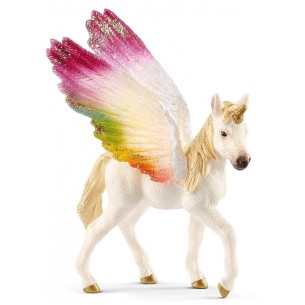 Puledro Unicorno Arcobaleno Alato (Bayala - Price Grey) di Schleich Bayala