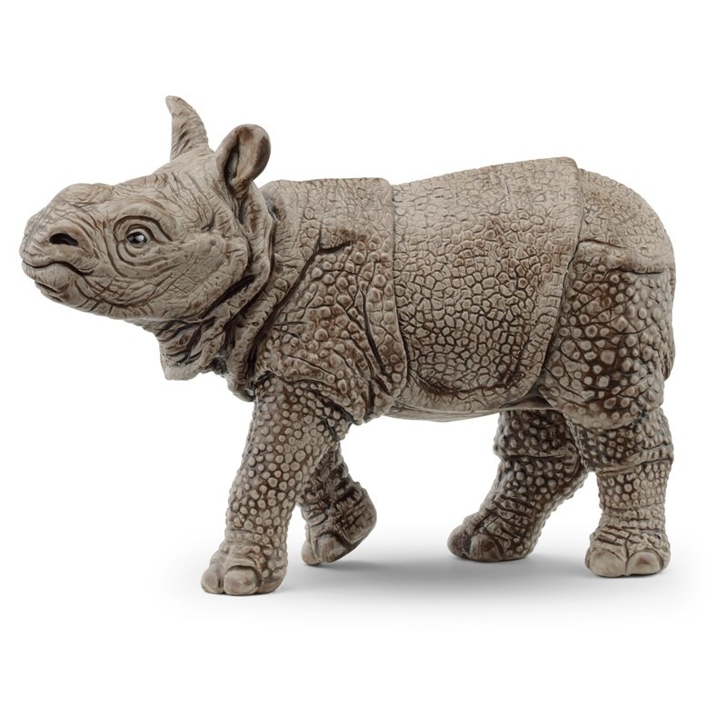Cucciolo di Rinoceronte Indiano (Wild Life - Price Red) di Schleich Wild Life
