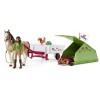Gita in Campeggio di Horse Club Sarah (Horse Club) di Schleich Horse Club