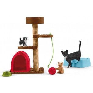 Tiragraffi per Gatti (Farm World) di Schleich Farm World