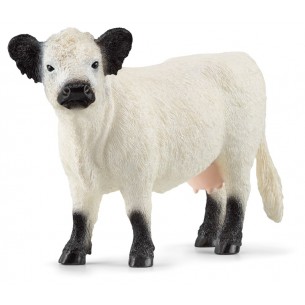 Mucca Galloway (Farm World - Price Grey) di Schleich Farm World