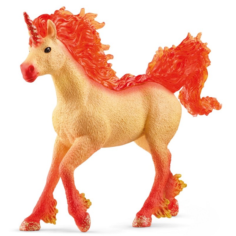 Stallone di Unicorno di Fuoco Elementa (Bayala) di Schleich Bayala