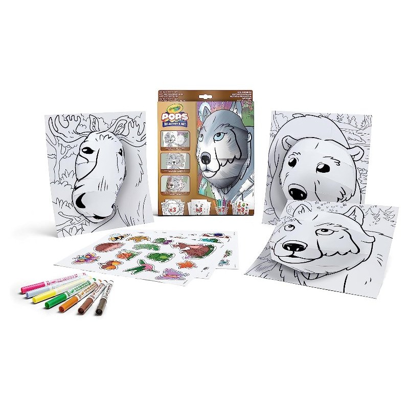 Set Attivita' Pops Natura di Crayola