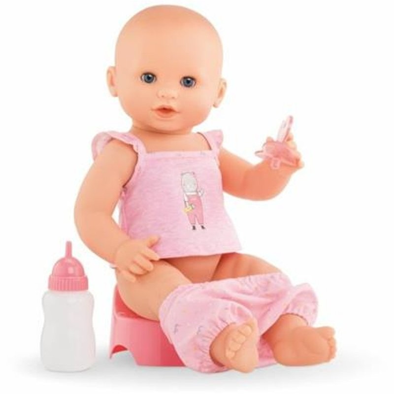 Corolle Bebe' Emma Cm.36 Beve e Bagna, Accessori Inclusi