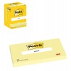Post-It 76x102 Giallo 657 - Blocchetti Post-It Giallo Canary 76x102 Mm 100ff Conf da 12 Pz di 3m