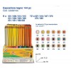 Esp 144 Pastelli Lyra Color Soft 4.0 Display da Banco di Fila
