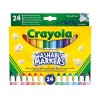 24 Pennarelli Maxi Punta Lavabili di Crayola