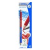 Matita Bicolore Lyra Duo Medium - Mina Diametro 3,8 Mm Colori Rosso/Blu - Confezione da 12 Pezzi di Fila