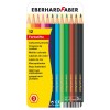 Astuccio in Metallo con 12 Matite Colorate Esagonali - Diametro Mina 3mm di Faber-Castell
